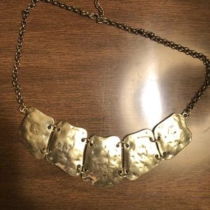 Necklace, gold plated